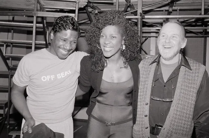 Framed Print : Bob Fosse With Cleavant Derricks and Loretta Devine