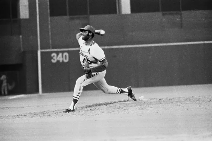 Framed Print : Bob Gibson Pitching - Action Shot Framed Print : Bob Gibson Pitching - Action Shot
