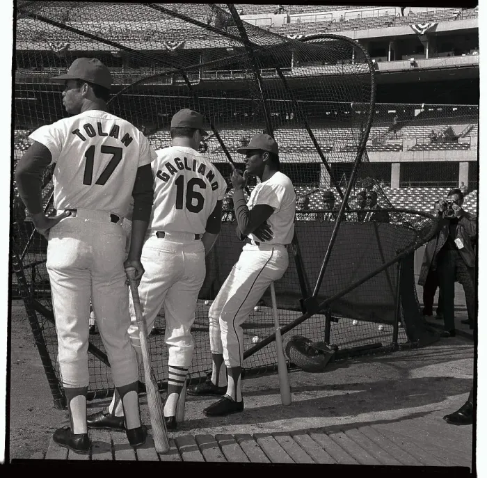 Framed Print : Bob Gibson and Teammate Between Plays Framed Print : Bob Gibson and Teammate Between Plays