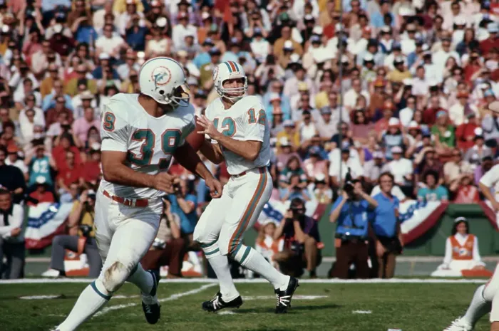 Framed Print : Bob Griese and Larry Csonka During Super Bowl Framed Print : Bob Griese and Larry Csonka During Super Bowl
