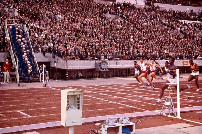 Framed Print : Bob Hayes Winning 100 Meter Dash Framed Print : Bob Hayes Winning 100 Meter Dash
