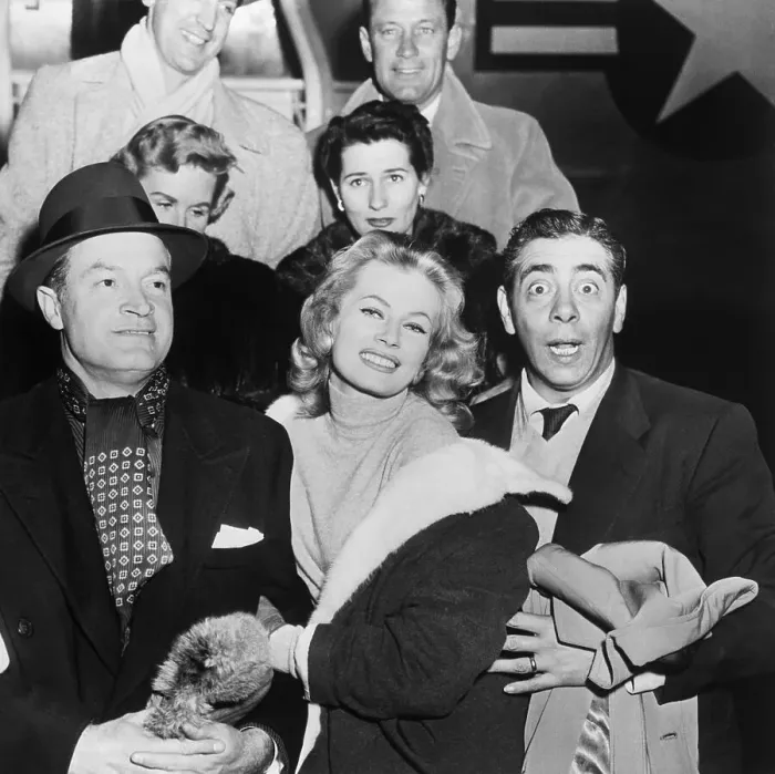  : Bob Hope and Other Entertainers Leaving for Army Base