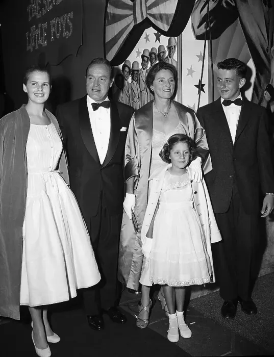 Framed Print : Bob Hope and Family at Hollywood Premiere Framed Print : Bob Hope and Family at Hollywood Premiere