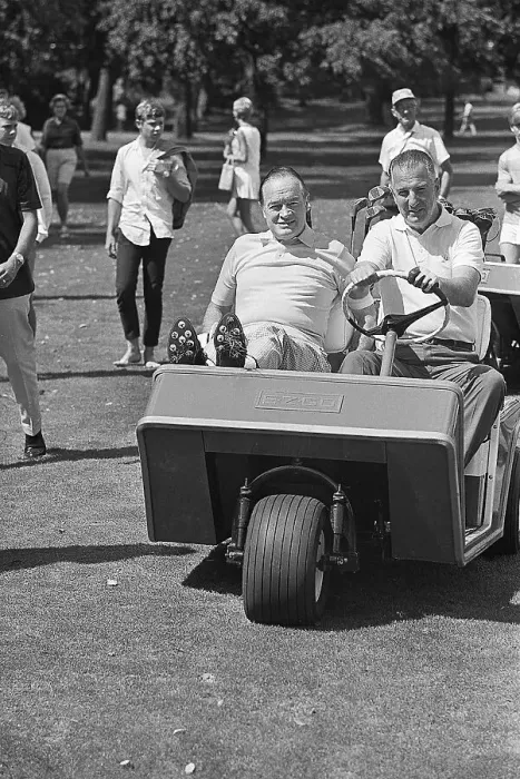 Framed Print : Bob Hope And Spiro Agnew In Golf Cart Framed Print : Bob Hope And Spiro Agnew In Golf Cart