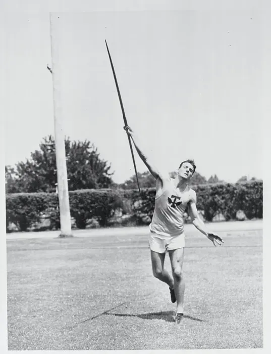 Framed Print : Bob Mathias Throwing Javelin Framed Print : Bob Mathias Throwing Javelin