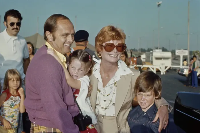 Framed Print : Bob Newhart With Family Framed Print : Bob Newhart With Family