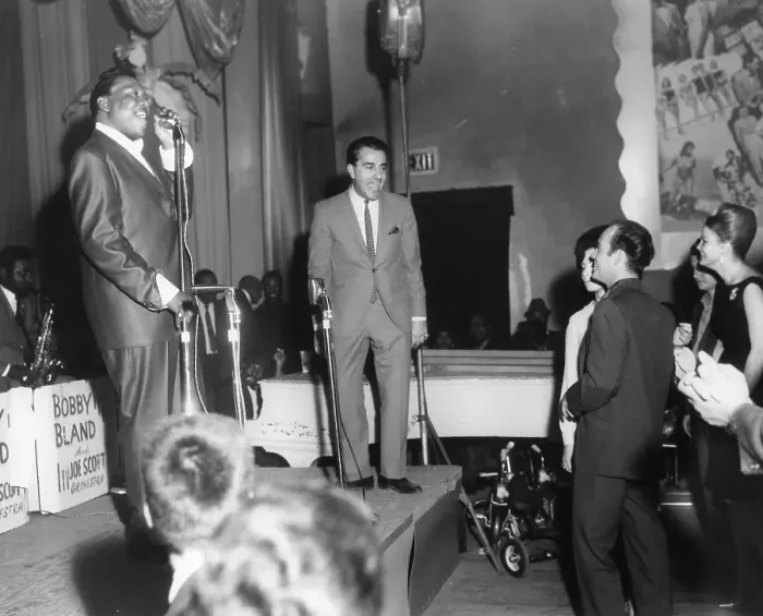 Framed Print : Bobby Bland Performing With Joe Scott Orchestra Framed Print : Bobby Bland Performing With Joe Scott Orchestra