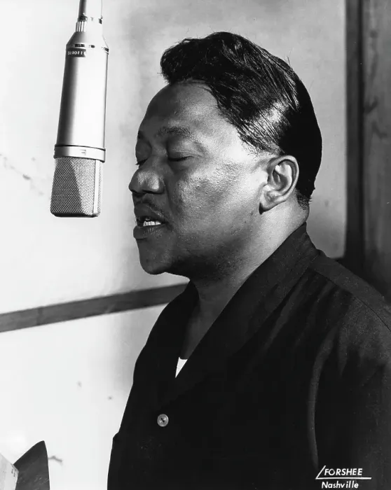 Framed Print : Bobby Bland Recording Session Framed Print : Bobby Bland Recording Session