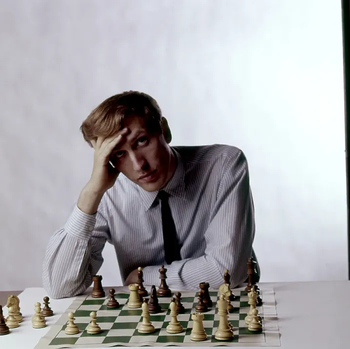 Framed Print : Bobby Fischer Portrait Session Framed Print : Bobby Fischer Portrait Session
