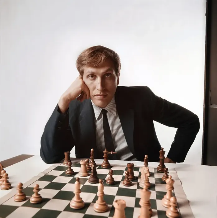 Framed Print : Bobby Fischer Portrait Session Framed Print : Bobby Fischer Portrait Session