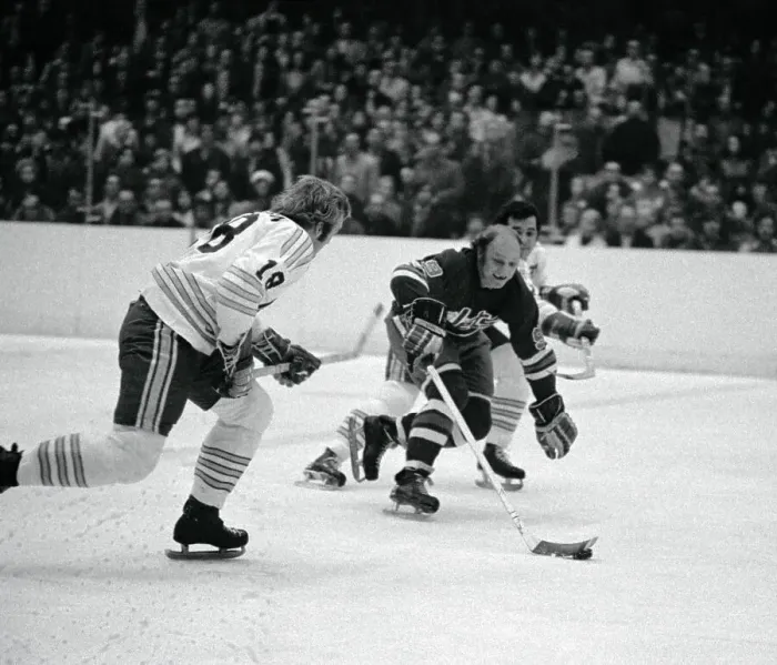 Framed Print : Bobby Hull in Hockey Action Framed Print : Bobby Hull in Hockey Action