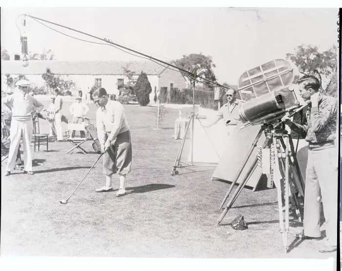 Framed Print : Bobby Jones Acting on Film Framed Print : Bobby Jones Acting on Film