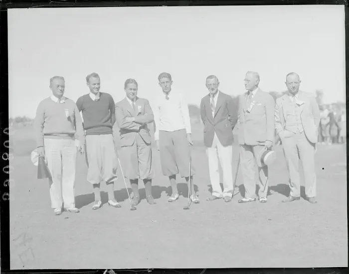 Framed Print : Bobby Jones with Colleagues Framed Print : Bobby Jones with Colleagues