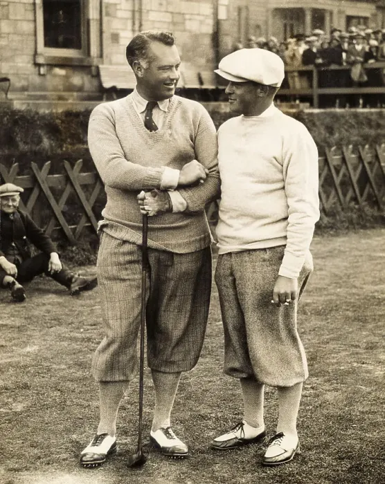 Framed Print : Bobby Jones and Cyril Tolley Framed Print : Bobby Jones and Cyril Tolley