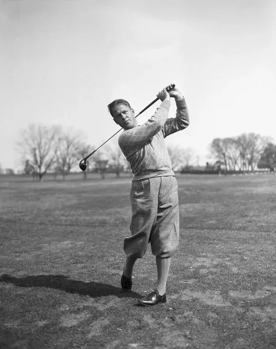 Framed Print : Bobby Jones Driving At The Masters Framed Print : Bobby Jones Driving At The Masters