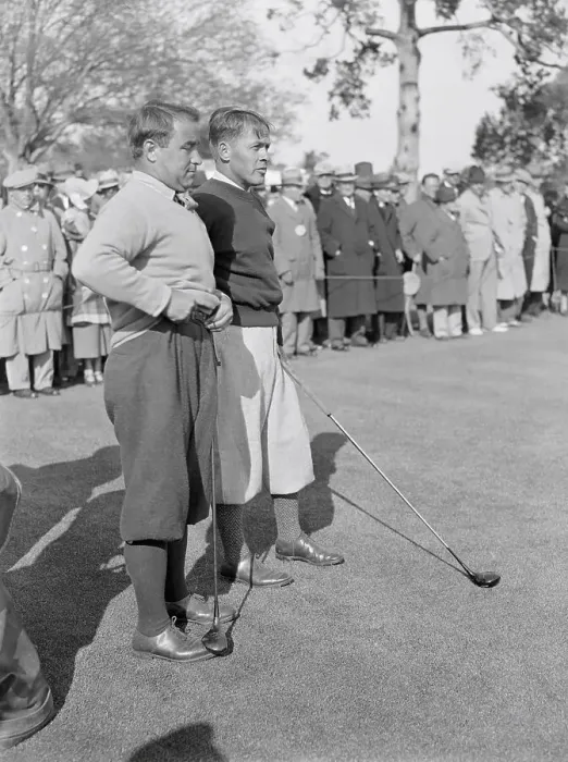 Framed Print : Bobby Jones with Gene Sarazen Framed Print : Bobby Jones with Gene Sarazen