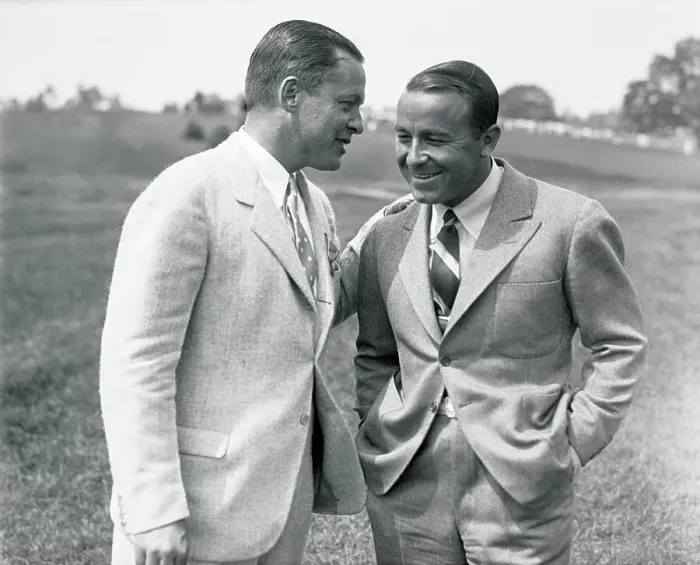 Framed Print : Bobby Jones and Gene Sarazen Framed Print : Bobby Jones and Gene Sarazen