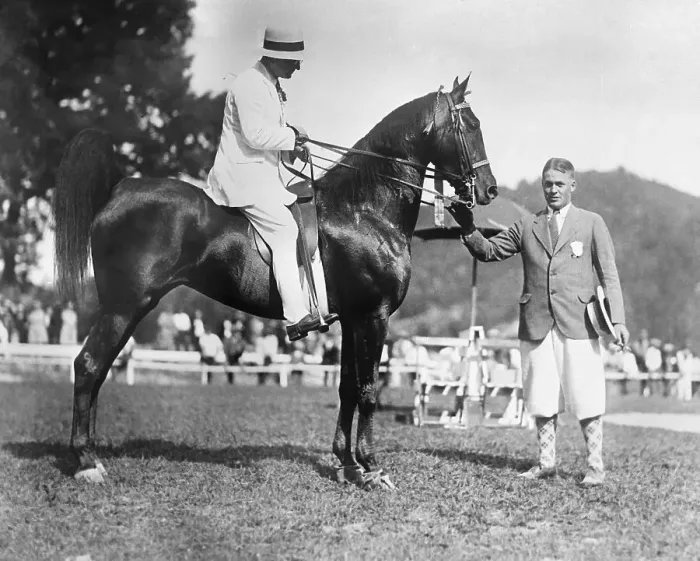 Framed Print : Bobby Jones Holding Champion Horse Framed Print : Bobby Jones Holding Champion Horse
