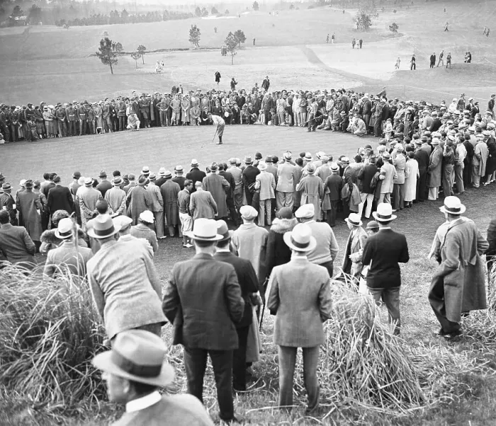 Framed Print : Bobby Jones Missing a Putt Framed Print : Bobby Jones Missing a Putt