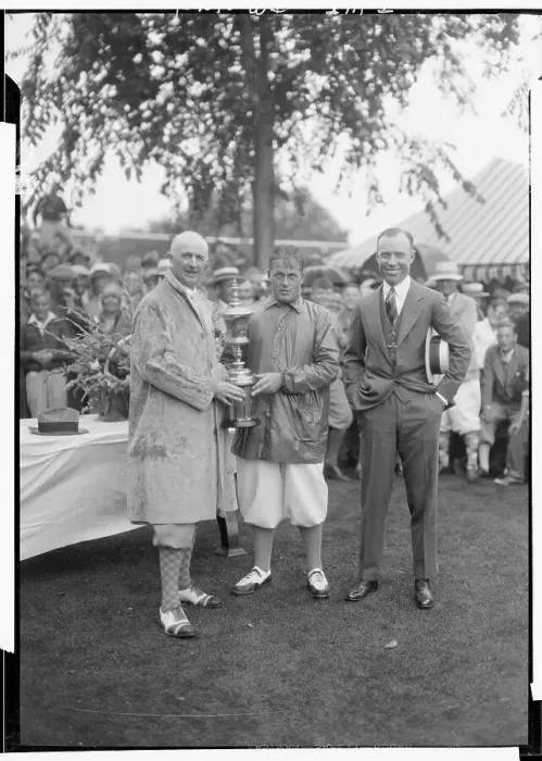 Framed Print : Bobby Jones Receiving Trophy for Amateur Golf Title Framed Print : Bobby Jones Receiving Trophy for Amateur Golf Title