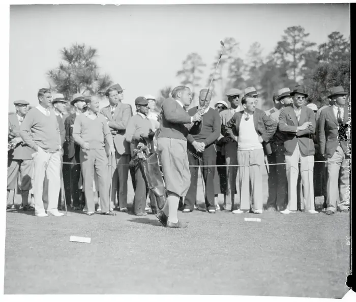 Framed Print : Bobby Jones Swinging His Golf Club Framed Print : Bobby Jones Swinging His Golf Club