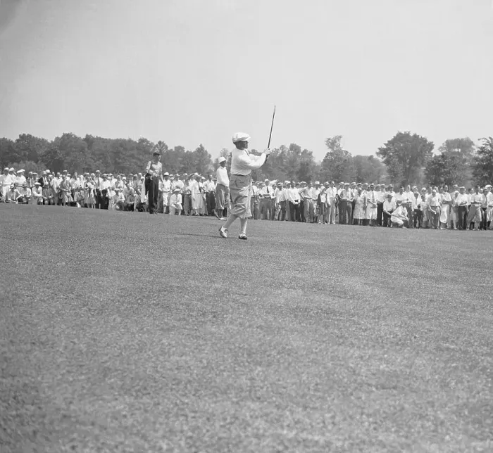 Framed Print : Bobby Jones Teeing Off Framed Print : Bobby Jones Teeing Off