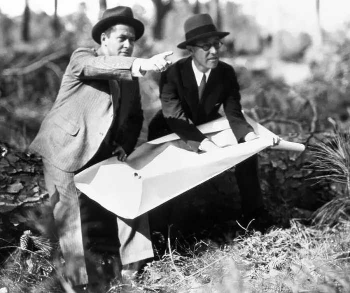 Framed Print : Bobby Jones and Wendell Miller Framed Print : Bobby Jones and Wendell Miller