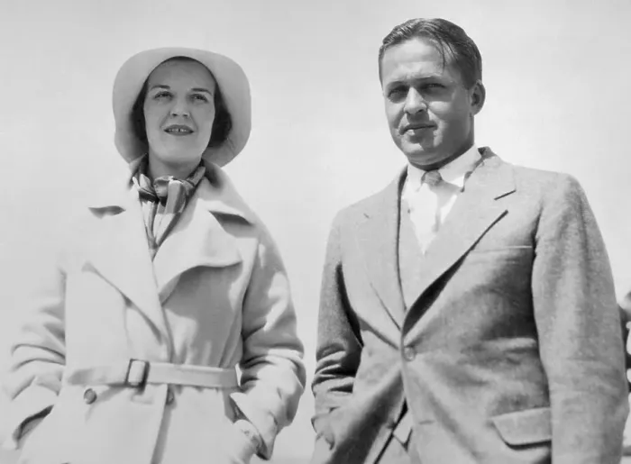 Framed Print : Bobby Jones Yachting with Wife Framed Print : Bobby Jones Yachting with Wife