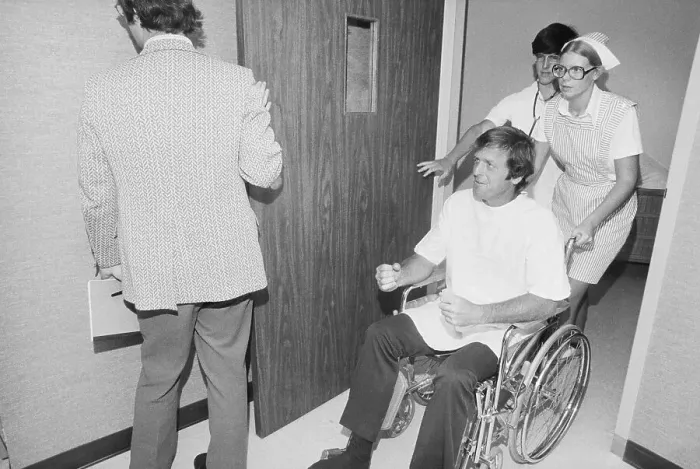Framed Print : Bobby Nichols Hospitalized Framed Print : Bobby Nichols Hospitalized