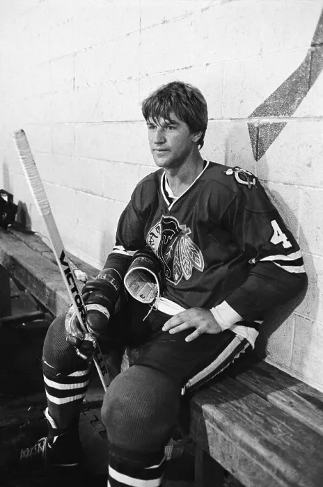 Framed Print : Bobby Orr Sitting on Bench Framed Print : Bobby Orr Sitting on Bench