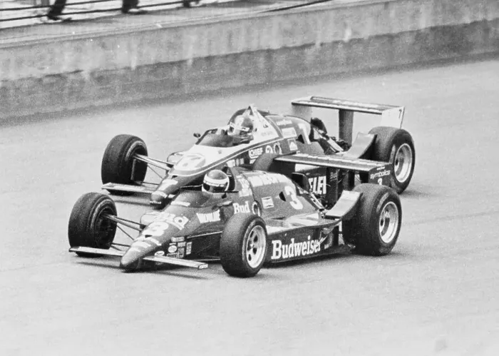 Framed Print : Bobby Rahal Passing Kevin Cogan Framed Print : Bobby Rahal Passing Kevin Cogan