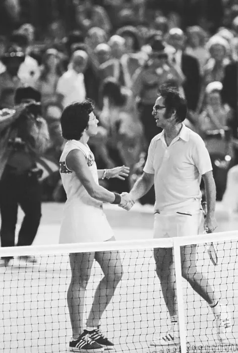 Framed Print : Bobby Riggs and Billie Jean King Framed Print : Bobby Riggs and Billie Jean King