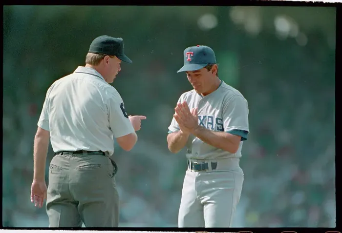 Framed Print : Bobby Valentine and Jim Joyce Conversing Framed Print : Bobby Valentine and Jim Joyce Conversing