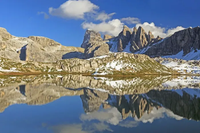 Framed Print : Bodensee lake in the Sexten Dolomites, South Tyrol, Italy Framed Print : Bodensee lake in the Sexten Dolomites, South Tyrol, Italy