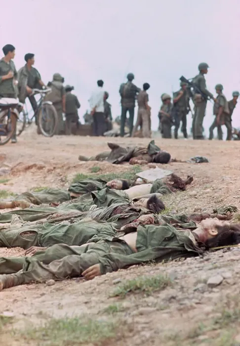Framed Print : Bodies Of North Vietnamese soldiers Framed Print : Bodies Of North Vietnamese soldiers