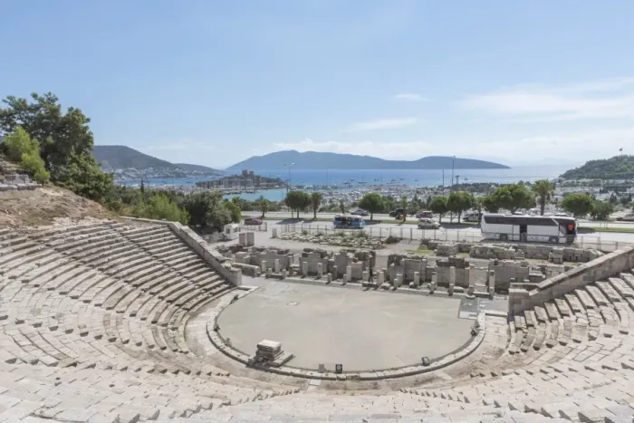 Framed Print : Bodrum ancient theater Framed Print : Bodrum ancient theater