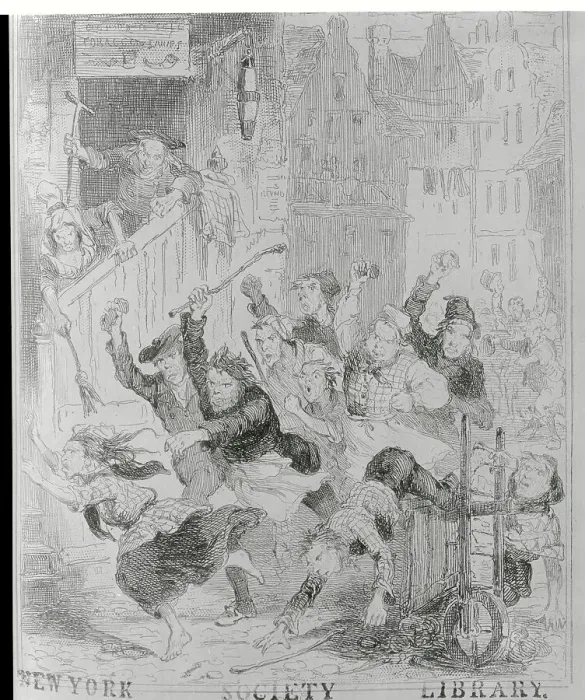 Framed Print : Body Snatcher Helen McDougall Being Overran by Angry Crowd Framed Print : Body Snatcher Helen McDougall Being Overran by Angry Crowd