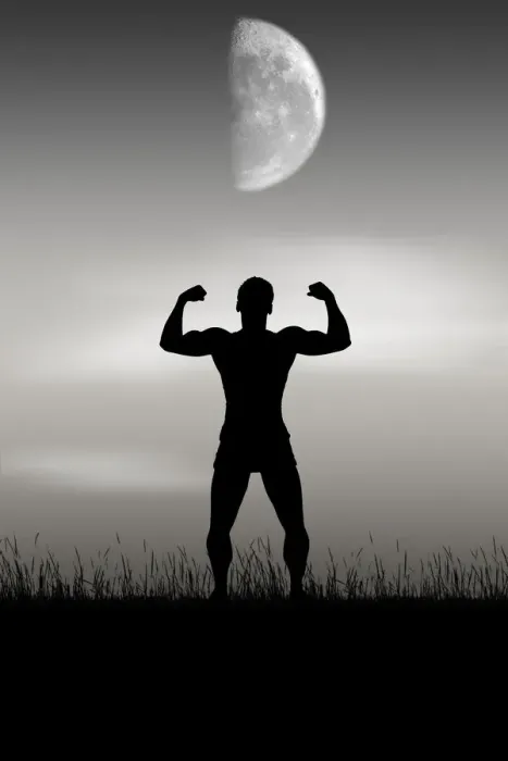 Framed Print : Bodyshape musculs silhouette Framed Print : Bodyshape musculs silhouette
