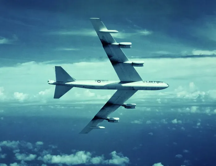 Framed Print : Boeing B-52 Stratofortress in Flight Framed Print : Boeing B-52 Stratofortress in Flight