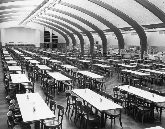 Framed Print : Boeing Dining Cafeteria Framed Print : Boeing Dining Cafeteria