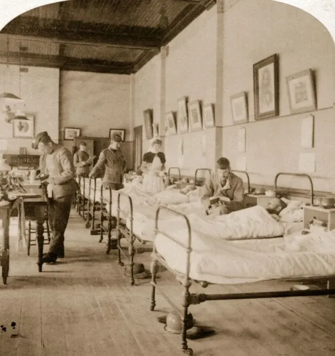 Framed Print : Boer War Hospital Framed Print : Boer War Hospital