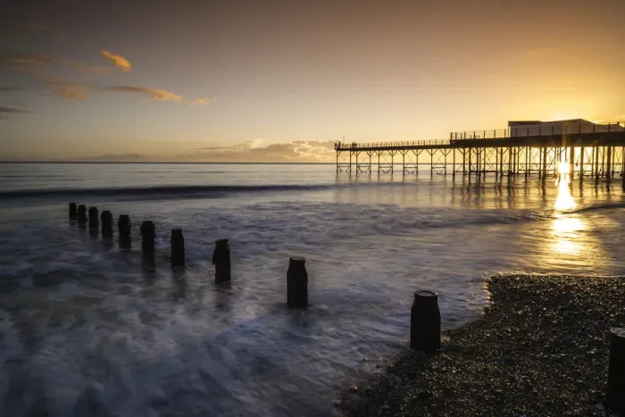 Framed Print : Bognor Regis Pier at sunset Framed Print : Bognor Regis Pier at sunset