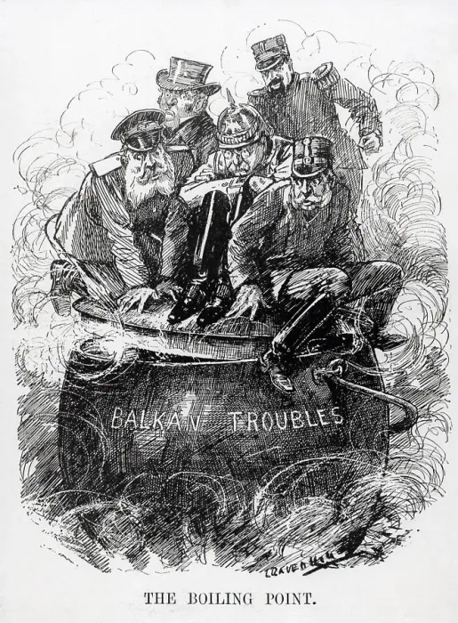 Framed Print : The Boiling Point Political Cartoon by Leonard Raven-Hill Framed Print : The Boiling Point Political Cartoon by Leonard Raven-Hill