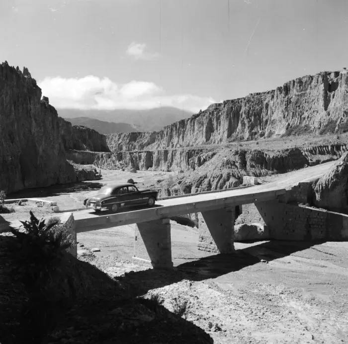 Framed Print : Bolivian Bridge Framed Print : Bolivian Bridge