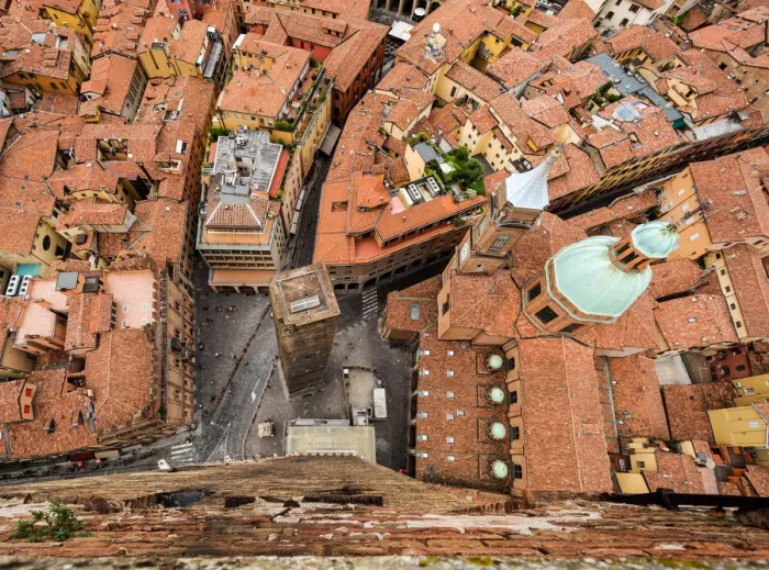 Framed Print : Bologna Vertigo Framed Print : Bologna Vertigo