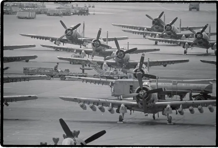 Framed Print : Bombers on Airfield in Saigon Framed Print : Bombers on Airfield in Saigon