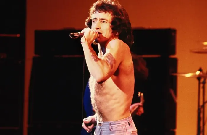 Framed Print : Bon Scott Of AC / DC Framed Print : Bon Scott Of AC / DC