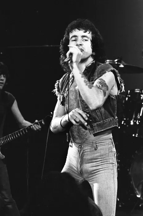 Framed Print : Bon Scott Of AC / DC Framed Print : Bon Scott Of AC / DC