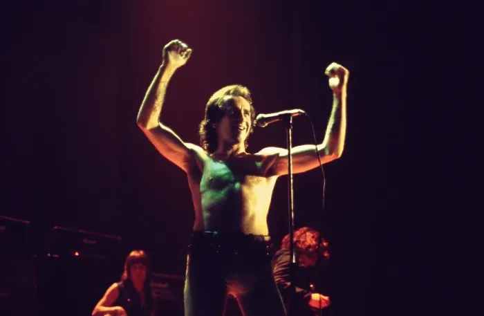 Framed Print : Bon Scott Of AC / DC Framed Print : Bon Scott Of AC / DC