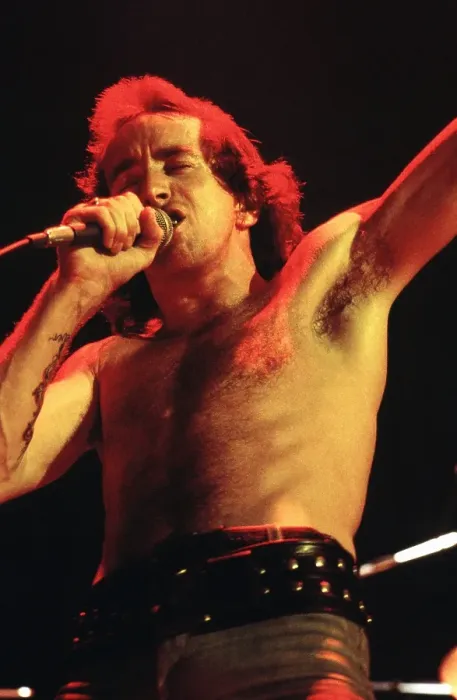 Framed Print : Bon Scott Of AC / DC Framed Print : Bon Scott Of AC / DC